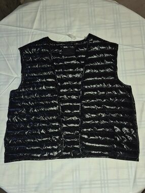 RUDSAK Black Down Vest Size M Medium NWT New!
